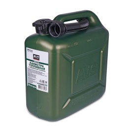 Канистра топливная пластик 10л. (тёмн.зелён.) AVS TPK-Z 10 (уценённый товар)