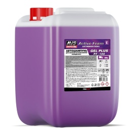 Автошампунь для б/к мойки AVS "Active Foam" 1:9-12 PF-100 GEL PLUS 24 кг