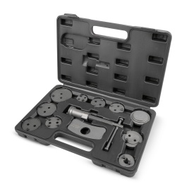 Набор для сведения поршней тормозных цилиндров (12 предметов) в кейсе AVS DBC-04