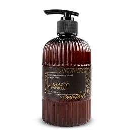 Жидкое мыло парфюм. Intense "Tobacco&vanilla/Табак и ваниль" 400 мл. с дозатором Clean&Green CG8513