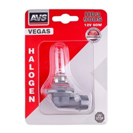 Галогенная лампа AVS Vegas в блистере HB3/9005.12V.65W.1шт.