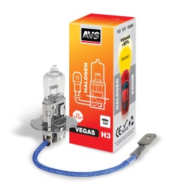 Галогенная лампа AVS Vegas H3.12V.100W.1шт.