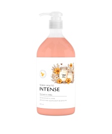 Жидкое крем-мыло INTENSE молоко и мёд 500 мл. увлажняющее с дозатором Clean&Green CG8430