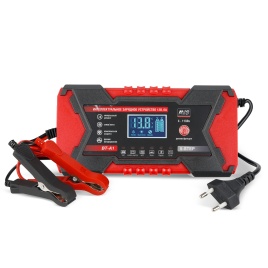 Интеллектуальное зарядное устройство для автомобильного аккумулятора AVS BT-A1 (6A) 12V