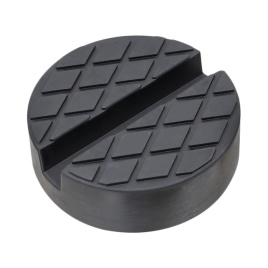 Опора резиновая для подкатного домкрата JT JRFJ-38S с прорезью (D-65/38мм, H-27мм)