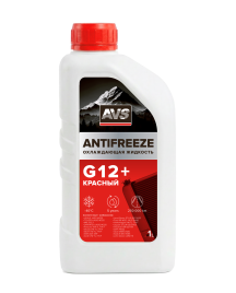 Охлаждающая жидкость Antifreeze G12+ OAT -40С, красный, 1 кг AVS AVK-521