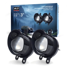 Фары противотуманные LED AVS PF-302L