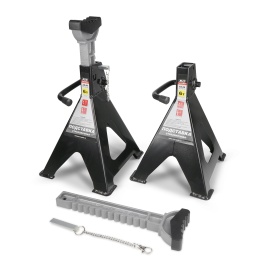 Подставка страховочная 6т, 370-590 мм, 2 шт с доп. фиксатором AVS AS-06