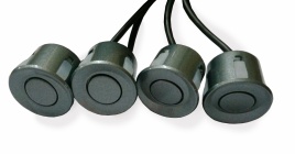 Датчик парктроника 22 мм (темно-серый) с проводом 2,5м AVS PS-22 (1 шт.)