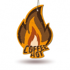 Ароматизатор AVS AFP-002 Fire Fresh (аром. Coffee Hot/Кофе) (бумажные)