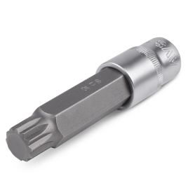 Головка со вставкой 1/2" SPLINE (M16, L=100 мм) AVS BS12M16L