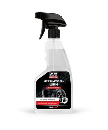 Чернитель шин BLACK SILICONE (триггер 500 мл) AVS AVK-600