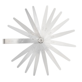 Набор щупов для регулировки зазора 17 шт. (0,02-0,50 мм) AVS GB-17