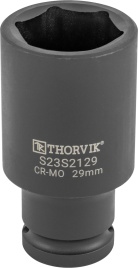 Головка торцевая ударная глубокая 1/2"DR, 29 мм, Thorvik S23S2129 (54439)