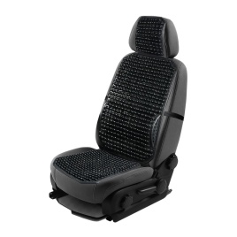 Накидка массажная AVS M2410BP-BL (большая с поддержкой) шарики (Черный), 1 шт.(уценка)