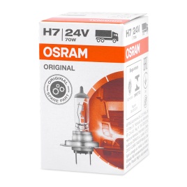 Автолампа галогенная H7 (70W PX26D) ORIGINAL LINE 24V OSRAM