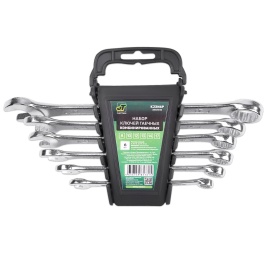 Набор ключей гаечных комбинированных на держателе (8-17 мм) (6 предметов) JT KJ3N6P