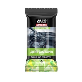 Влажные салфетки "Для Салона" 25 шт.AVS AVK-201