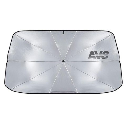 Шторка-зонт солнцезащитная (на лобовое стекло) AVS CSU-1480-M 140х80см фото 1