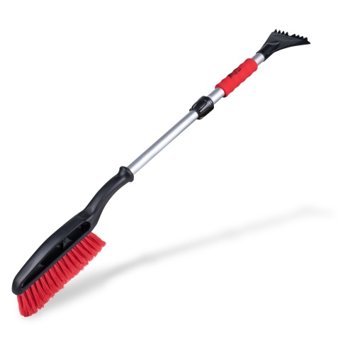 Щётка-скребок телескопическая (68-88 см) AVS SB-6333 L с распушенной щетиной и мягкой ручкой фото 2