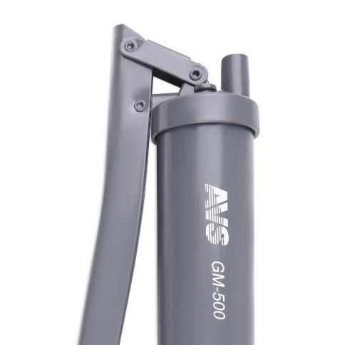 Шприц рычажно-плунжерный 500 мл (гибкий шланг, трубка) под тубу AVS GM-500 фото 3