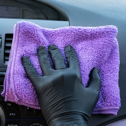 12 Салфетка микрофибра с ультратонкими волокнами  AVS MF-6115 (35х40см)(1шт) фото 5