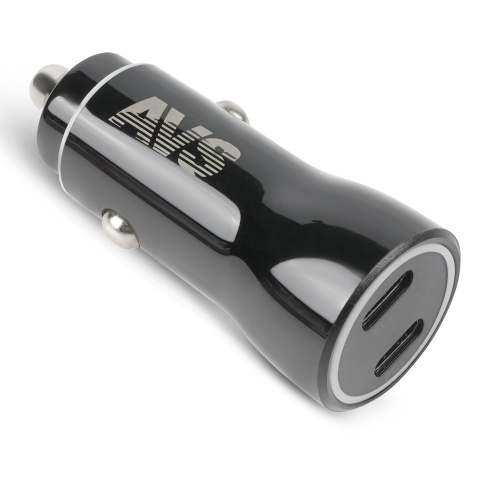 Автомобильное ЗУ AVS UC-740, 2 PD Type-C, 6.0 А, 40 Вт (A07318S) фото 2