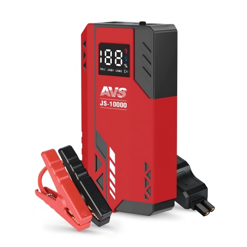 Пуско-зарядное устройство AVS JS-10000 1000А, (10000мАч/37Втч) фото 2