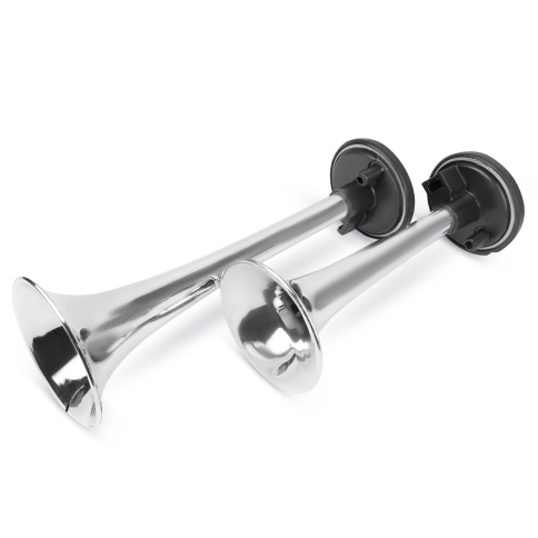 Сигнал автомобильный AVS HR 02 (2 шт. комплект) Хром фото 1