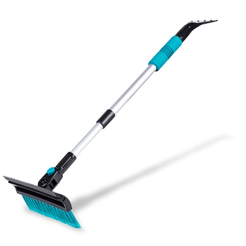 Щётка-скребок AVS SB-6315 (скребок, водосгон, мягкая ручка, телескопическая (64-92 см) фото 1