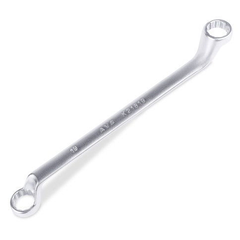 Ключ гаечный накидной изогнутый (18х19 мм) AVS K21819 фото 4