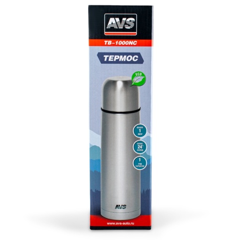 Термос AVS TB-1000NC 1 л.(хром) фото 11