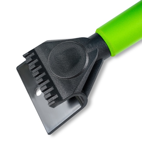 Щётка-скребок AVS WB-6328 (52 cм), мягкая ручка, распушенная щетина. 2 поверхности фото 4