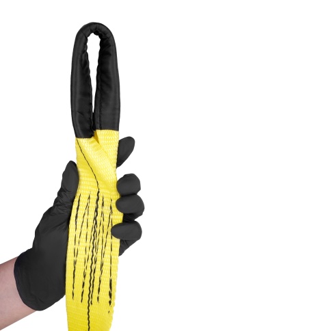 Трос буксировочный (усиленный,цвет-желтый) AVS EXPERT ST-75B 7т 5м.шаклы фото 3