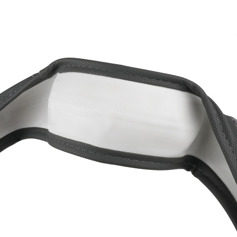 Спонжевая оплетка руля AVS SP-426M-GR ( размер M, серый) - Серия "Sponge" фото 3