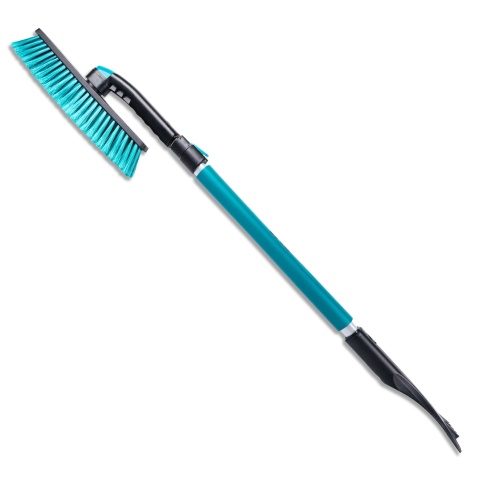Щётка-скребок с мягкой ручкой и распушенной щетиной, поворотная, телескопич. (90-130 см) AVS SB-6330 фото 3