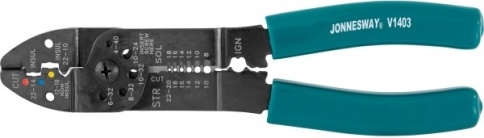 Щипцы для обжима и зачистки проводов, Jonnesway V1403 фото 2