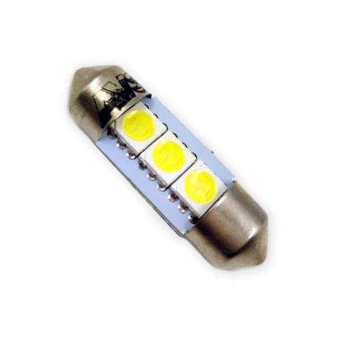 SV010 T11/белый/ (SV8,5/8) 3SMD 5050 31мм, блистер 2 шт. фото 3