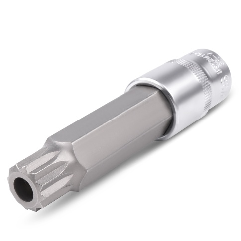 Головка со вставкой 1/2" SPLINE (M16, L=100 мм) с отверстием AVS BS12M16HL фото 1