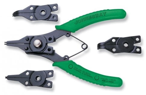 Набор щипцов для стопорных колец, универсальный, Jonnesway P266 фото 1