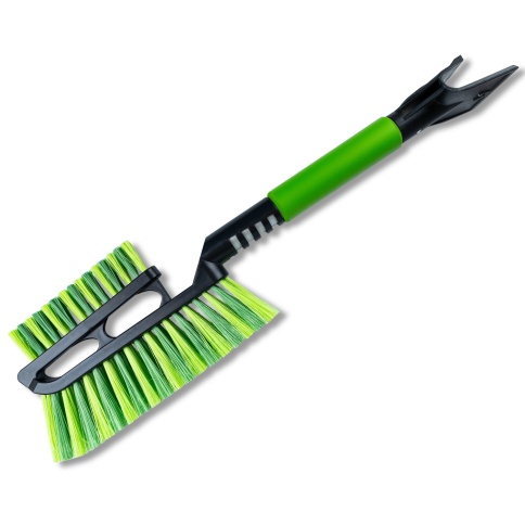 Щётка-скребок AVS WB-6328 (52 cм), мягкая ручка, распушенная щетина. 2 поверхности фото 2