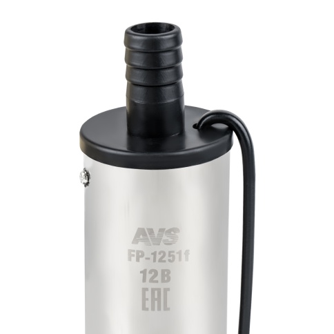 Насос для перекачки тех. жидкостей погружной AVS FP-1251f(12V/3,5А/40л/м./d=51 мм/съемный фильтр) фото 5