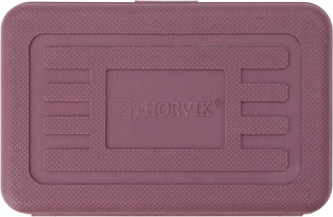 Набор головок торцевых ударных 1/2 DR, 10-24 мм, 10 предметов, Thorvik S23S1110S (54416) в кейсе фото 4