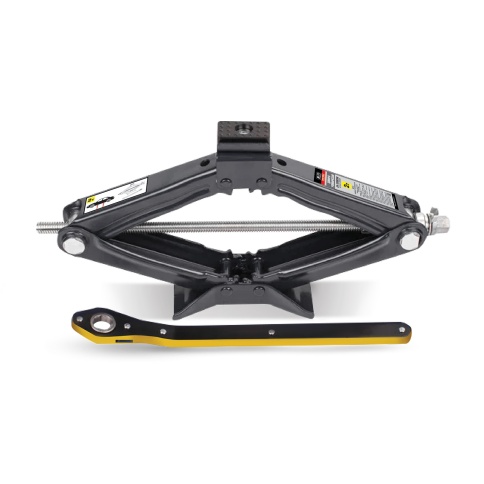 Домкрат ромбический AVS JA-2000SR, 2т, 100-410мм трещоточ.рукоять, с резиновой опорой + сумка фото 1