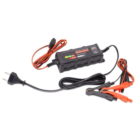 Зарядное устройство для автомобильного аккумулятора AVS BT-1S (1A, 20W) 6/12V фото 4