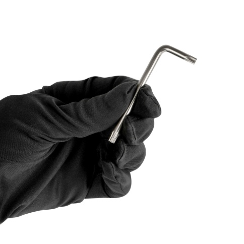 Набор ключей торцевых изогнутых TORX МИНИ с отверстием 8 предметов (T5-T20) AVS TXL-8H фото 8