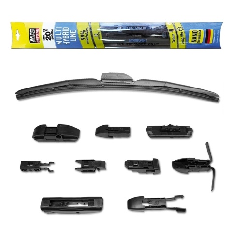 Щетка стеклоочистителя AVS Multi Hybrid Line (10 в 1) MHL-28 (70 см) уценка (повреждена упаковка) фото 4