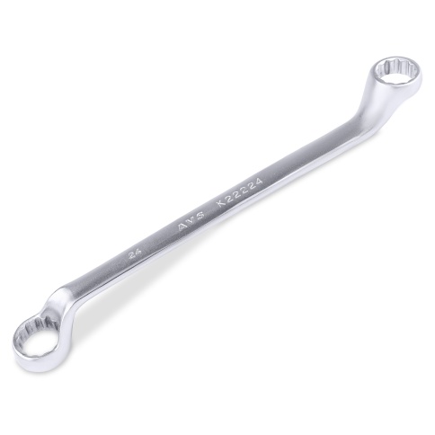 Ключ гаечный накидной изогнутый (22х24 мм) AVS K22224 фото 4
