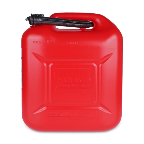 Канистра топливная пластик 20л. (красная) AVS TPK-20 фото 5