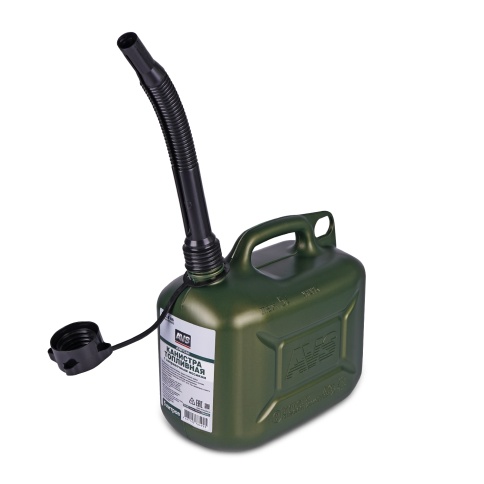 Канистра топливная пластик 5л. (темн.зелён.) AVS TPK-Z 05 фото 4